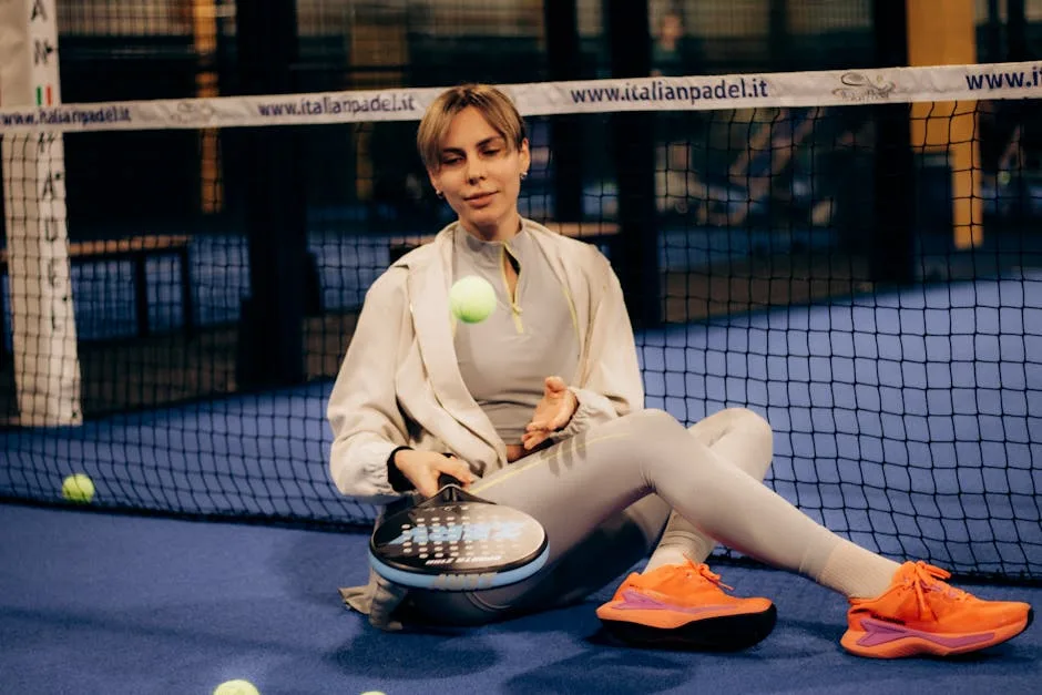 Padel racket with perforated face